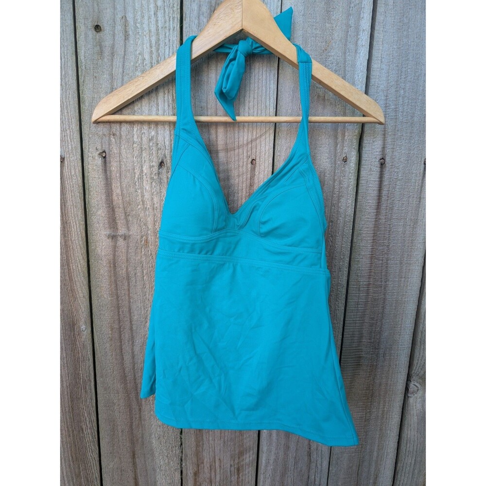 NWT Title Nine Tankini Top Halter Set It And Forget It UPF 50 Small $64